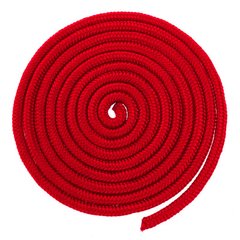 Скакалка для гимнастики 3м Lingo C-7096 (полиэстер, l-3м, d-9мм), Красный
