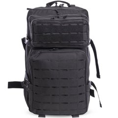 Вместительный тактический штурмовой рюкзак 30 л SILVER KNIGH 1512, Черный