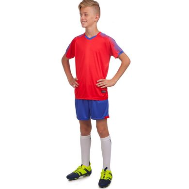 Форма футбольная подростковая Lingo красная LD-5023T, рост 125-135