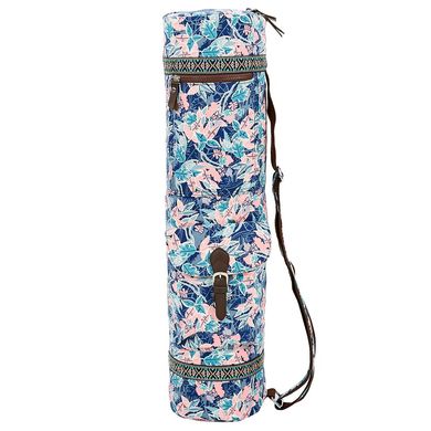 Сумка для йога коврика 16смх70см Yoga bag FODOKO FI-6972-6, Блакитний