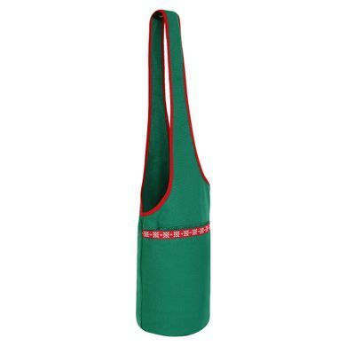 Сумка для йоги через плечо Yoga bag BLOOM LB7085 цвет зеленый