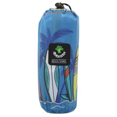 Полотенце для пляжа SURFBOARD BEACH TOWEL T-SBT цвет бирюзовый