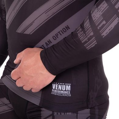 Рашгард лонгслів чоловічий VNM AMRAP 9507 2XS-2XL чорний