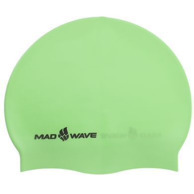 Шапочка для плавання силіконова для дорослих MadWave NEON M053502 колір фіолетовий