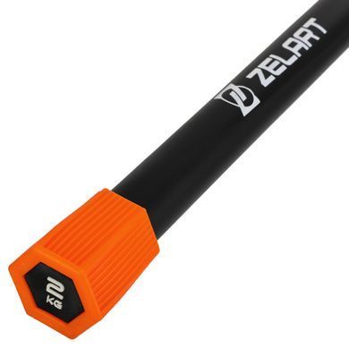 Бодібар Body Bar MDbuddy FI-5457-2 вага 2кг чорний