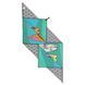 Полотенце для пляжа SURFBOARD BEACH TOWEL T-SBT цвет бирюзовый