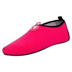 Неопреновая обувь аквашузы Skin Shoes Zelart PL-1812 размер S-34-35-20-21cм цвет малиновый