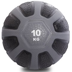 Тяжелый мяч для тренировок медбол 10кг Zelart Medicine Ball FI-0898-10
