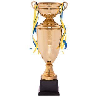 Кубок спортивный наградной Zelart Cup C-1505A высота 57см золотой