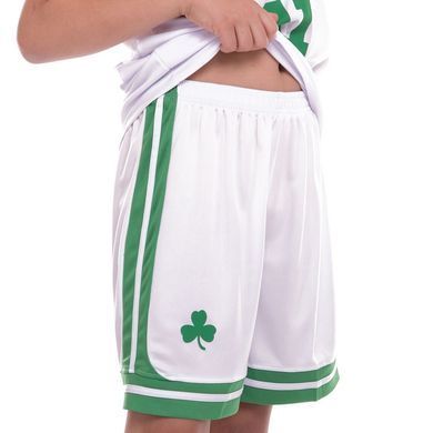 Форма баскетбольная детская NBA клуб Boston Celtics 11 BA-0967 размер S цвет черный-зеленый