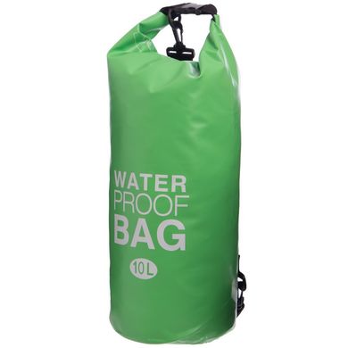 Водонепроницаемый гермомешок Waterproof Bag 10л TY-6878-10, Салатовый