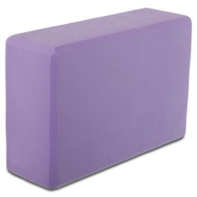 Блок для йоги Zelart FI-0483 цвет малиновый