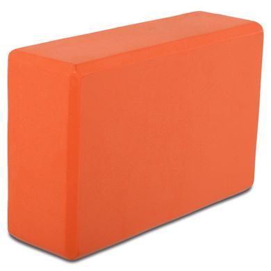 Блок для йоги Zelart FI-0483 цвет малиновый