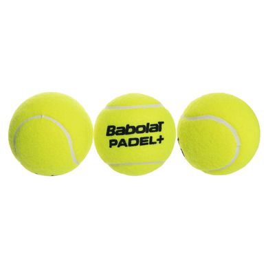 Набор мячи для большого тенниса 3 шт BABOLAT PADEL X3 YELLOW BB501045-113