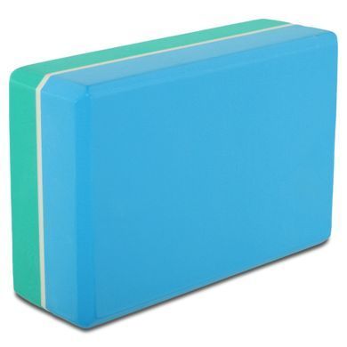 Блок для йоги двухцветный Zelart FI-0462 цвет разные цвета