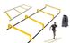 Лестница-дорожка координационная с барьерами 2,15м (6 перекладин) C-4892, Жёлтый
