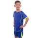 Футбольная форма для подростков Lingo LD-5019T, рост 120-125 Синий
