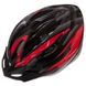 Шлем защитный велошлем с механизмом регулировки HB13, Черно-красный L (58-61)
