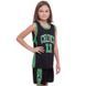 Форма баскетбольная детская NBA клуб Boston Celtics 11 BA-0967 размер S цвет черный-зеленый