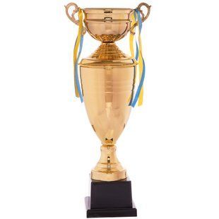 Кубок спортивний нагородний Zelart Cup C-1505B висота 50см золотий
