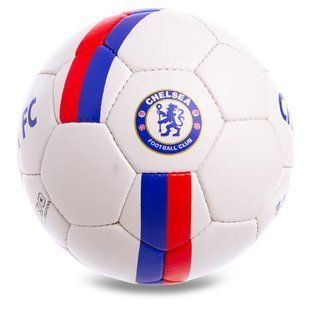 М'яч футбольний MATSA CHELSEA FB-0612 №5 PU білий-червоний-синій