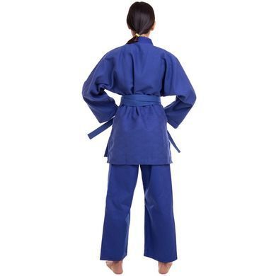 Кімоно для дзюдо куртка штани та пояс MATSA MA-0015 розмір 0 (зріст 130)