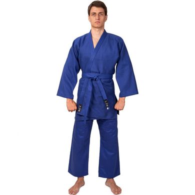 Кимоно для дзюдо синее MATSA MA-0015, 120