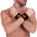 Бинты кистевые для жима STRENGTH WRIST WRAPS Zelart TA-2256 2шт черный-оранжевый