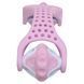 Масажер роликовий для тіла ручний 2 кульки FHAVK Massage Roller Zelart FI-1532 колір фіолетовий