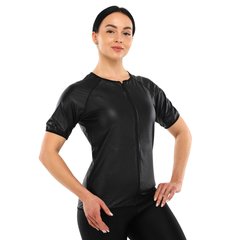 Кофта с коротким рукавом и эффектом сауны женская HEATOUTFIT ST-2115 размер M