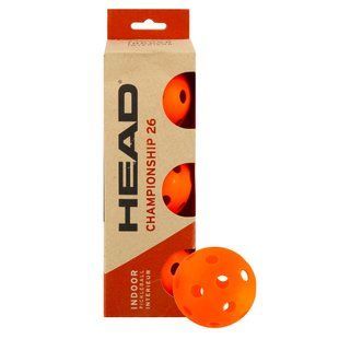 Мячи для пиклбола HEAD Championship 26 Outdoor 557023 3шт красный