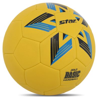 Мяч гандбольный STAR GOLD BASIC HB611 цвет желтый-синий