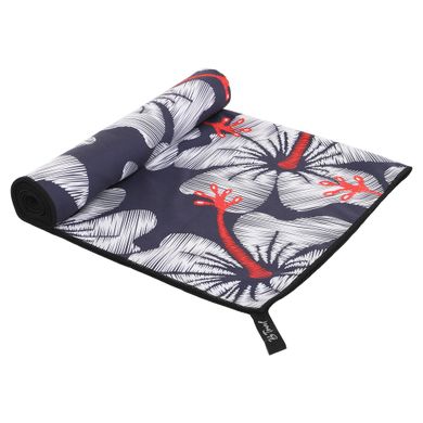 Комплект полотенец спортивных FLOWER BEACH TOWEL T-PBT цвет фиолетовый-белый