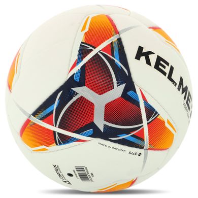 Мяч футбольный KELME VORTEX 21.1 8101QU5003-9423-4 цвет белый-красный