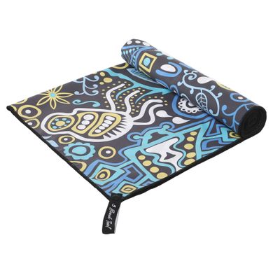 Комплект полотенец спортивных FLOWER BEACH TOWEL T-PBT цвет фиолетовый-белый