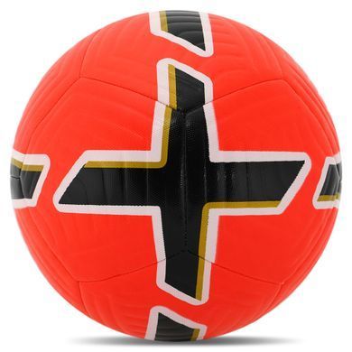 М'яч футбольний HYBRID SOCCERMAX FB-4362 колір помаранчевий-чорний