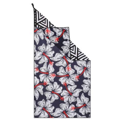 Комплект полотенец спортивных FLOWER BEACH TOWEL T-PBT цвет фиолетовый-белый