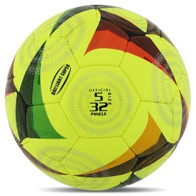 М'яч футбольний CORE BRILLIANT SUPER FB-8462 колір жовтий