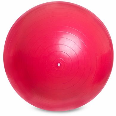 Мяч для фитнеса (фитбол) гладкий глянцевый 65см Zelart FI-1980-65, Розовый