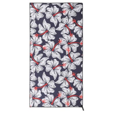 Комплект полотенец спортивных FLOWER BEACH TOWEL T-PBT цвет фиолетовый-белый