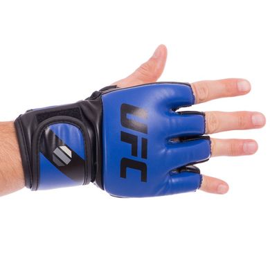 Перчатки для мма PU UFC Contender синие UHK-69142 5oz размер L/XL
