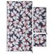 Комплект полотенец спортивных FLOWER BEACH TOWEL T-PBT цвет фиолетовый-белый