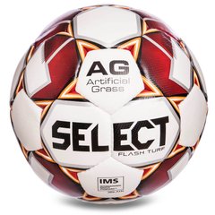 Мяч профессиональный для футбола 5 размер SELECT FPUS 1500 FLASH-TURF-WR