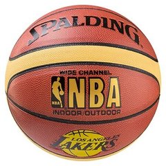 Мяч для баскетбола Spalding №7 PVC NBA Lakers 5866-1