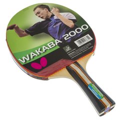 Ракетка для тенниса настольного 1 штука BUTTERFLY WAKABA-2000
