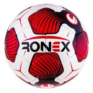 Мяч футбольный CordlySnake Ronex (UHL), красный. Скидки. RX-UHL-ST7SNR
