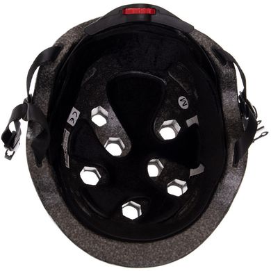 Шлем для экстремального спорта Zelart MTV18, Черный M (55-58)