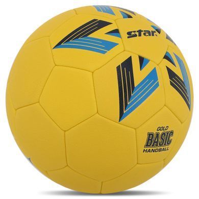 М'яч гандбольний STAR GOLD BASIC HB612 колір жовтий-синій