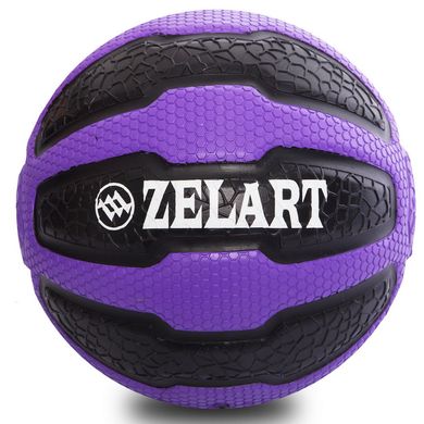 Медбол резиновый (мяч медицинский) 4кг Zelart Medicine Ball FI-0898-4