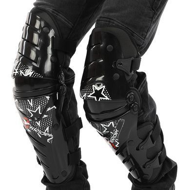 Мотонаколенники Alpinestar MS-4372 цвет черный-синий